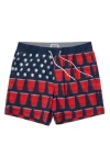 Party Pants Weekend Send Swim Trunks In Navy