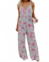 Partyeight Kiera Floral Jumpsuit In Multi In Multi