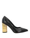 Paru Milano Woman Pumps Black Size 7 Leather