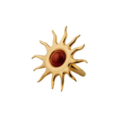 Parure London Women's Gold Solar Ring