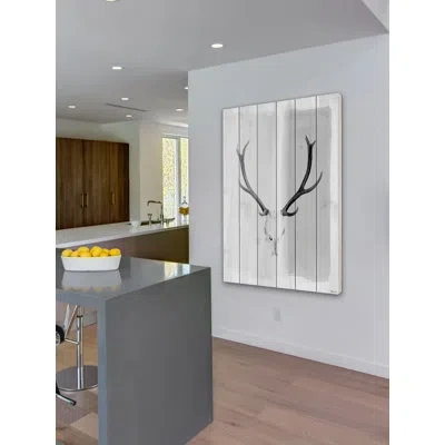 Parvez Taj Head Gear By  - Print On Wood In Gray