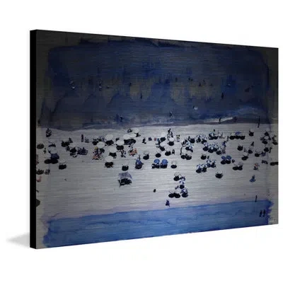 Parvez Taj 'nem' By  Print On Metal In Blue;gray