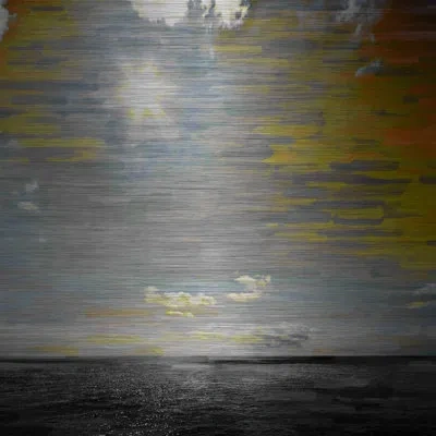 Parvez Taj Siesta Key By  - Photograph Print On Metal In Black;gray;yellow