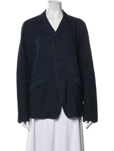 Pre-owned Pas De Calais Blazer In Blue