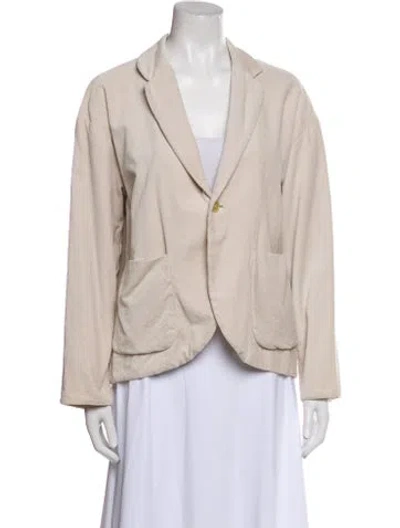 Pre-owned Pas De Calais Blazer In Neutral