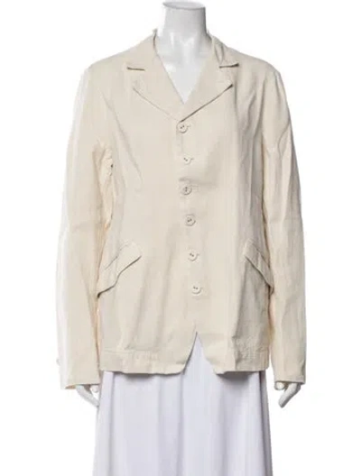 Pre-owned Pas De Calais Blazer In Neutrals