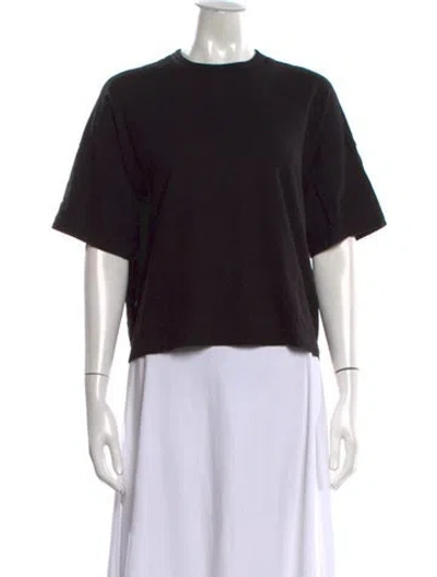 Pre-owned Pas De Calais Crew Neck Short Sleeve T-shirt In Black