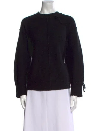 Pre-owned Pas De Calais Crew Neck Sweater In Black