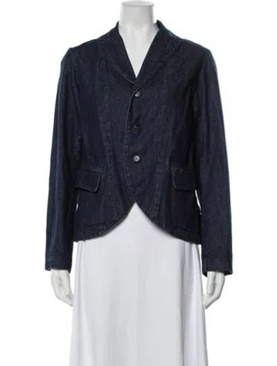 Pre-owned Pas De Calais Denim Jacket In Blue