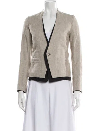 Pre-owned Pas De Calais Jacket In Neutral