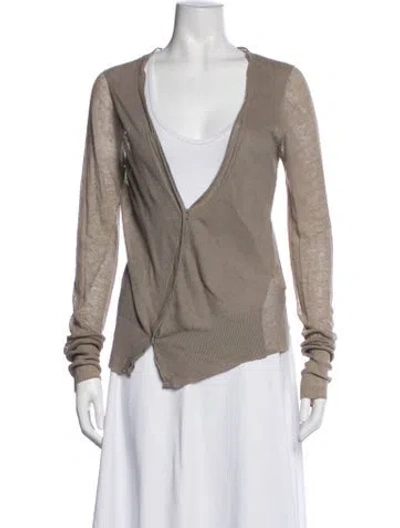 Pre-owned Pas De Calais Jacket In Neutrals