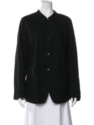 Pre-owned Pas De Calais Linen Blazer In Multi