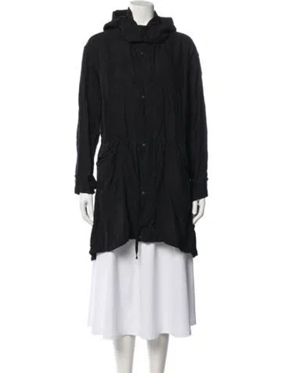 Pre-owned Pas De Calais Linen Jacket In Black