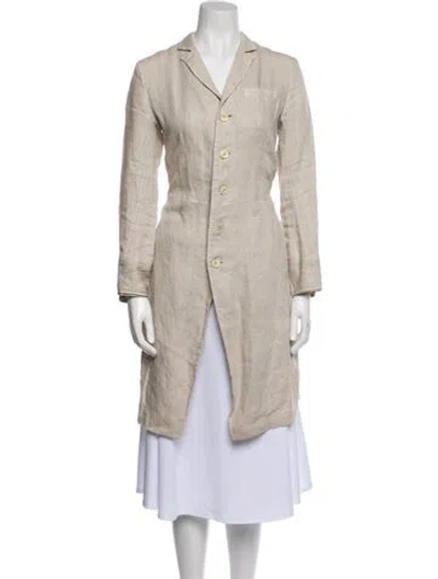Pre-owned Pas De Calais Linen In Neutral