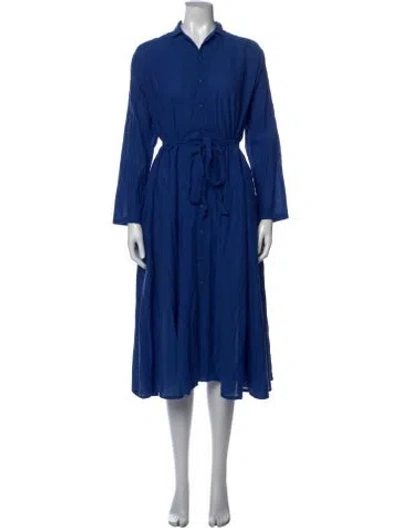 Pre-owned Pas De Calais Long Dress In Blue