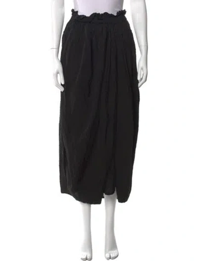 Pre-owned Pas De Calais Long Skirt In Grey