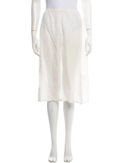Pre-owned Pas De Calais Midi Length Skirt In Neutral