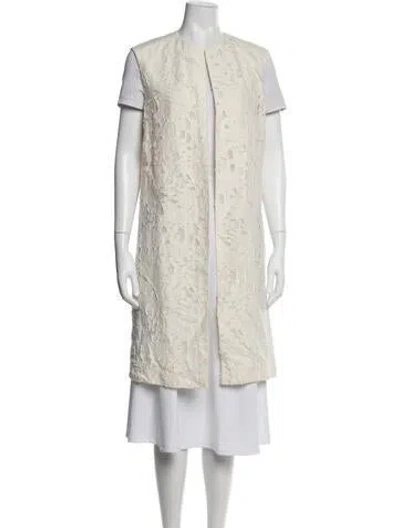 Pre-owned Pas De Calais Patterned Jacket In Neutrals