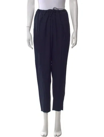 Pre-owned Pas De Calais Skinny Leg Pants In Blue