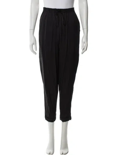 Pre-owned Pas De Calais Straight Leg Pants In Gray