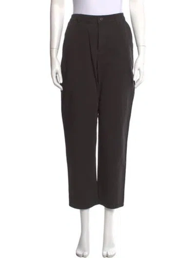 Pre-owned Pas De Calais Straight Leg Pants In Gray