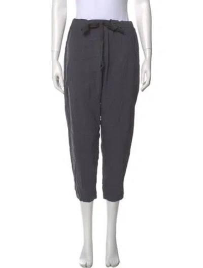 Pre-owned Pas De Calais Straight Leg Pants In Grey