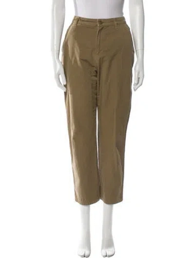 Pre-owned Pas De Calais Straight Leg Pants W/ Tags In Green