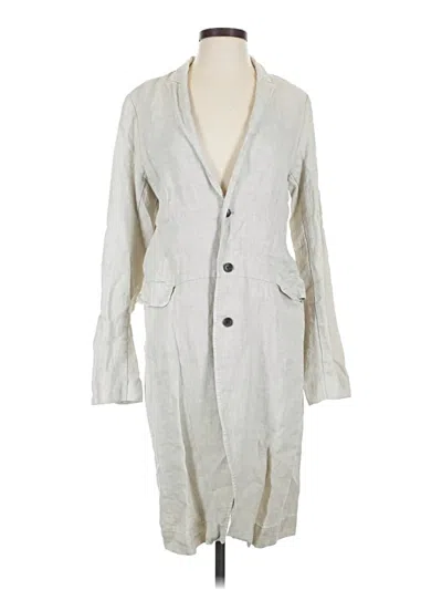 Pre-owned Pas De Calais Trenchcoat In Gray