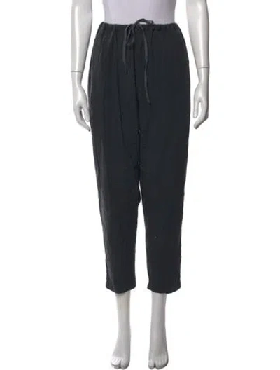 Pre-owned Pas De Calais Wide Leg Pants In Black