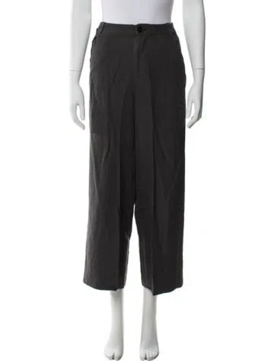 Pre-owned Pas De Calais Wide Leg Pants In Gray
