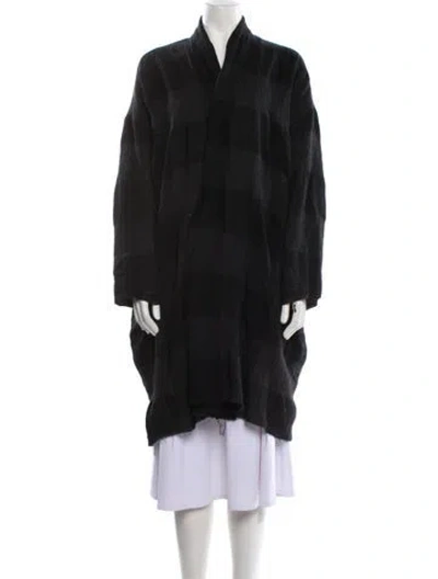 Pre-owned Pas De Calais Wool Coat In Gray