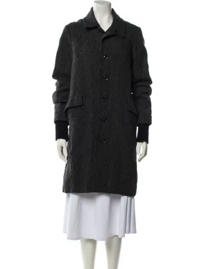 Pre-owned Pas De Calais Wool Jacket In Black