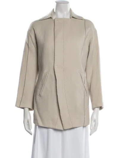 Pre-owned Pas De Calais Wool Jacket In Neutral