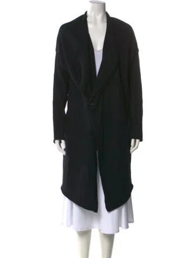 Pre-owned Pas De Calais Wool V-neck Sweater In Black