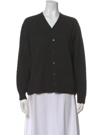 Pre-owned Pas De Calais Wool V-neck Sweater In Multi