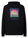 Pas De Mer For You All Flower-print Hoodie In Black