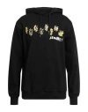 Pas De Mer Band Graphic-print Cotton Hoodie In Black