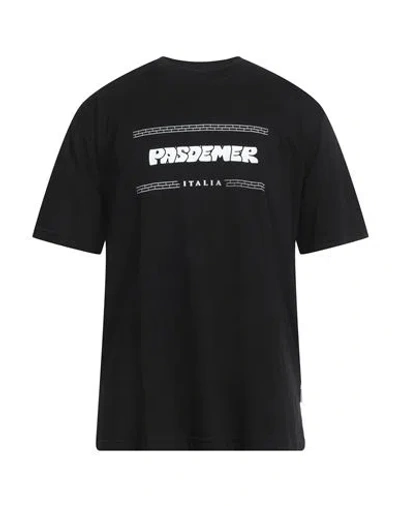 Pas De Mer Man T-shirt Black Size Xxl Cotton