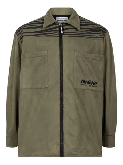 Pas De Mer Wav Shirt In Green