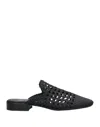 Pas De Rouge Woman Mules & Clogs Black Size 6 Soft Leather