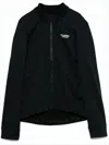 Pas Normal Studios Black Long-sleeve Jacket With High Collar In Black