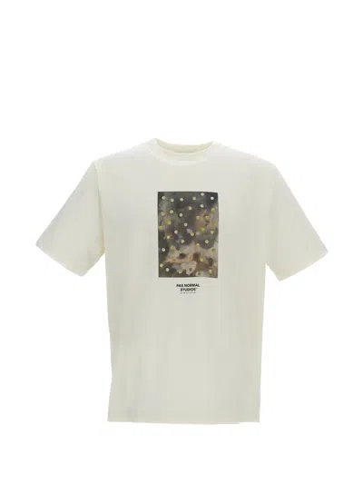 Pas Normal Studios Crew-neck Print T-shirt In White