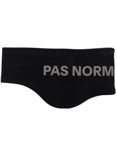 Pas Normal Studios Logo-print Headband In Black