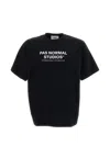 Pas Normal Studios Logo-print T-shirt In Black