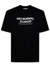 Pas Normal Studios Logo-print T-shirt In Black