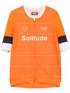 Pas Normal Studios Solitude Late Drop Performance Top In Orange