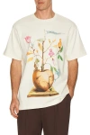 Pas Une Marque Apple Lenin Tee In White