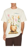 Pas Une Marque Apple Lenin Tee In White
