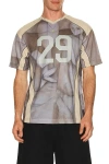 Pas Une Marque Mesh Tee In Multi