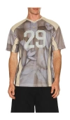 Pas Une Marque Mesh Tee In Multi
